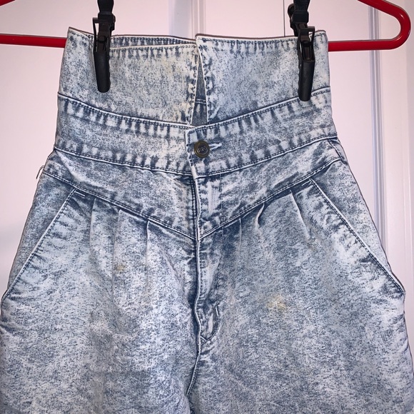 Vintage 80s ultra high waist jeans - Picture 4 of 4